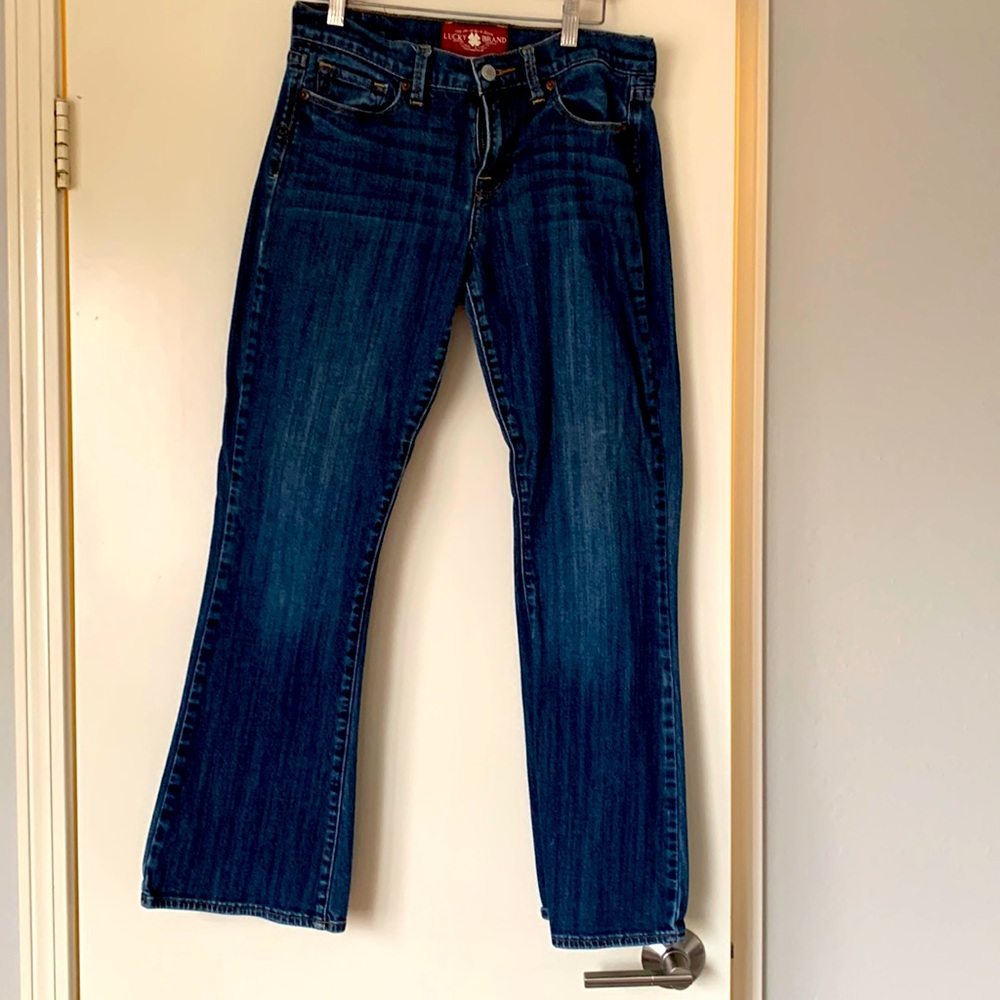 Lucky Brand Sofia Boot Cut jeans, size 8/29 ankle, medium wash